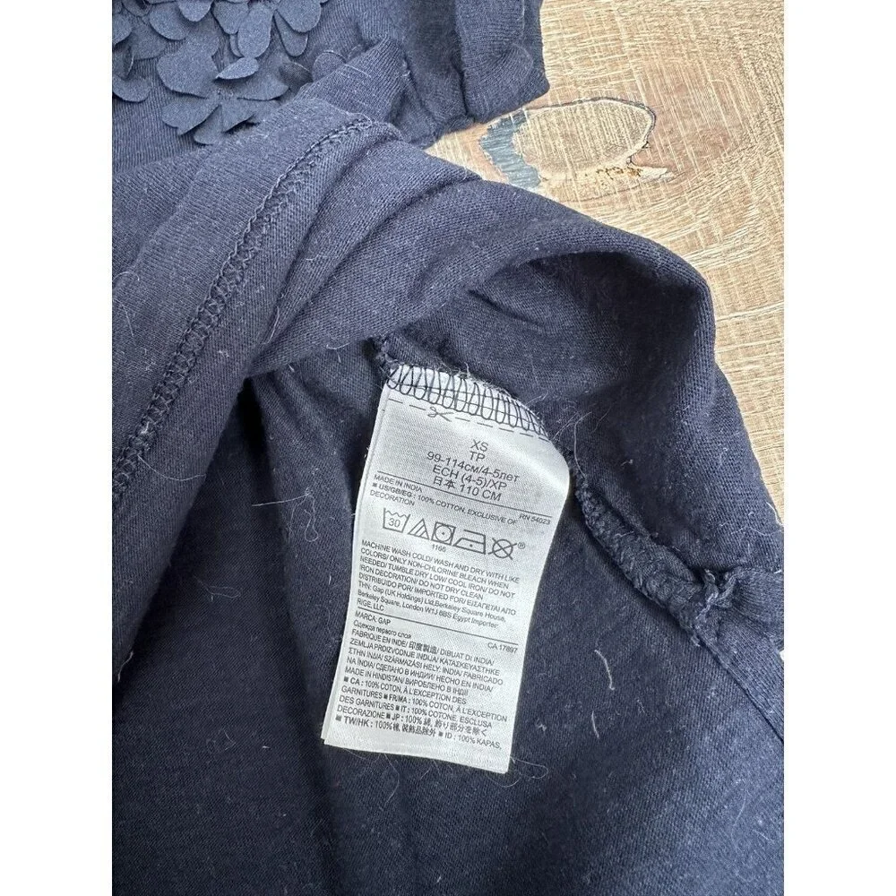 Gap Navy Floral Shirt